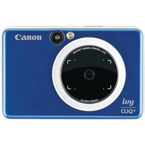 Canon IVY CLIQ+ Instant Camera Printer Blue w/ SD Card Cable + 50 Paper